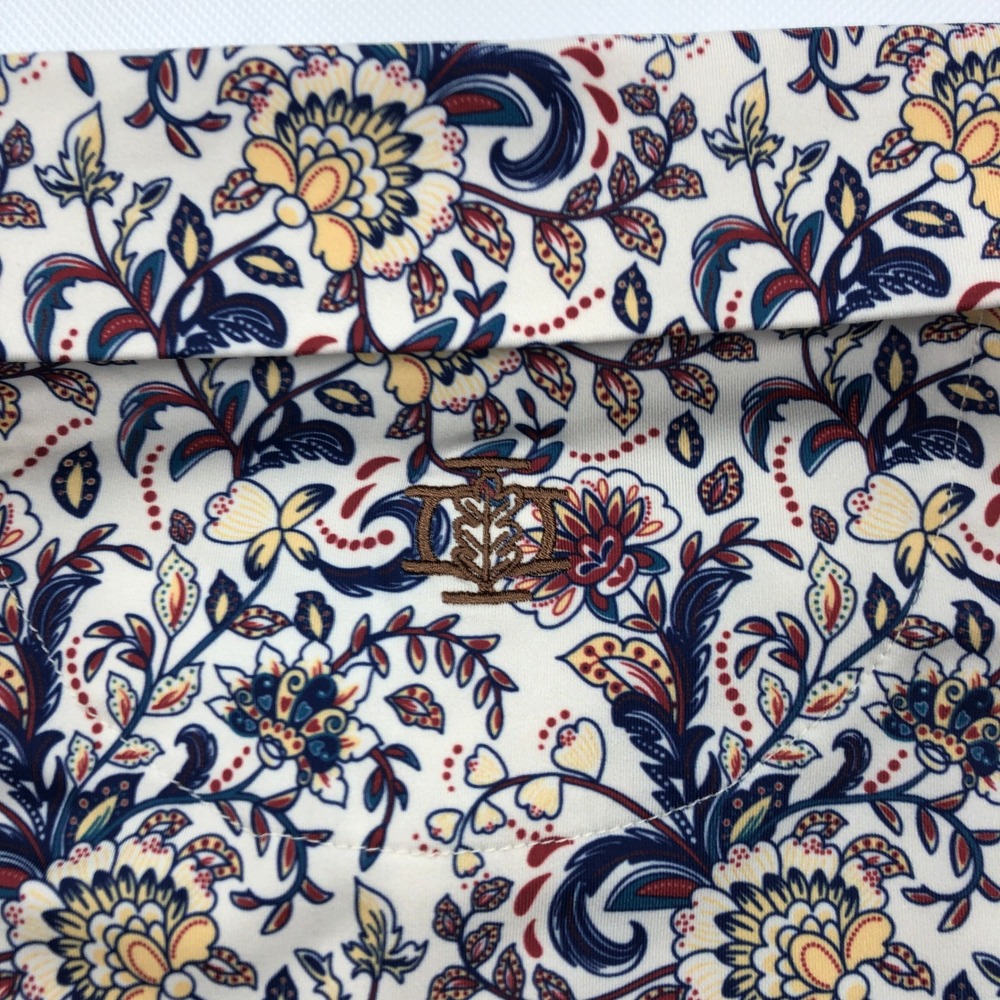 Iron Oak The Dandy Mens 4XL Floral Paisley Performance Golf Polo Shirt - Picture 9 of 10
